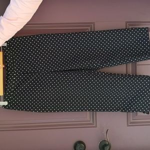 ADORABLE vintage inspired polka dot crop pants